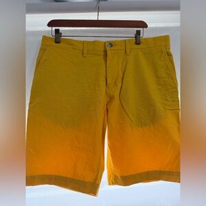 LACOSTE Men's 💛Yellow Flat Front Shorts